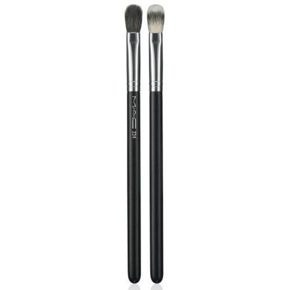 MAC #234 Blending Eye Brush 6.5in ~ Dual Sided Split Fibre  ~New & Sealed in Pkg